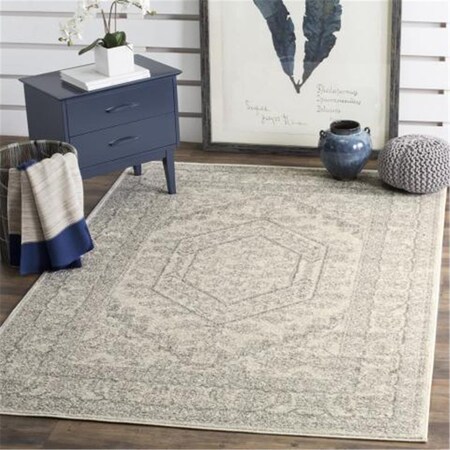 Safavieh 12 x 18 ft. Adirondack Power Loomed Large Rectangle Area Rug Ivory & Silver ADR108B-1218